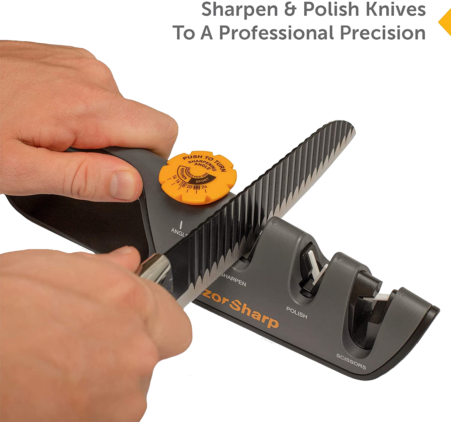 Sharpen & Polish Knives to a Professional Precision
