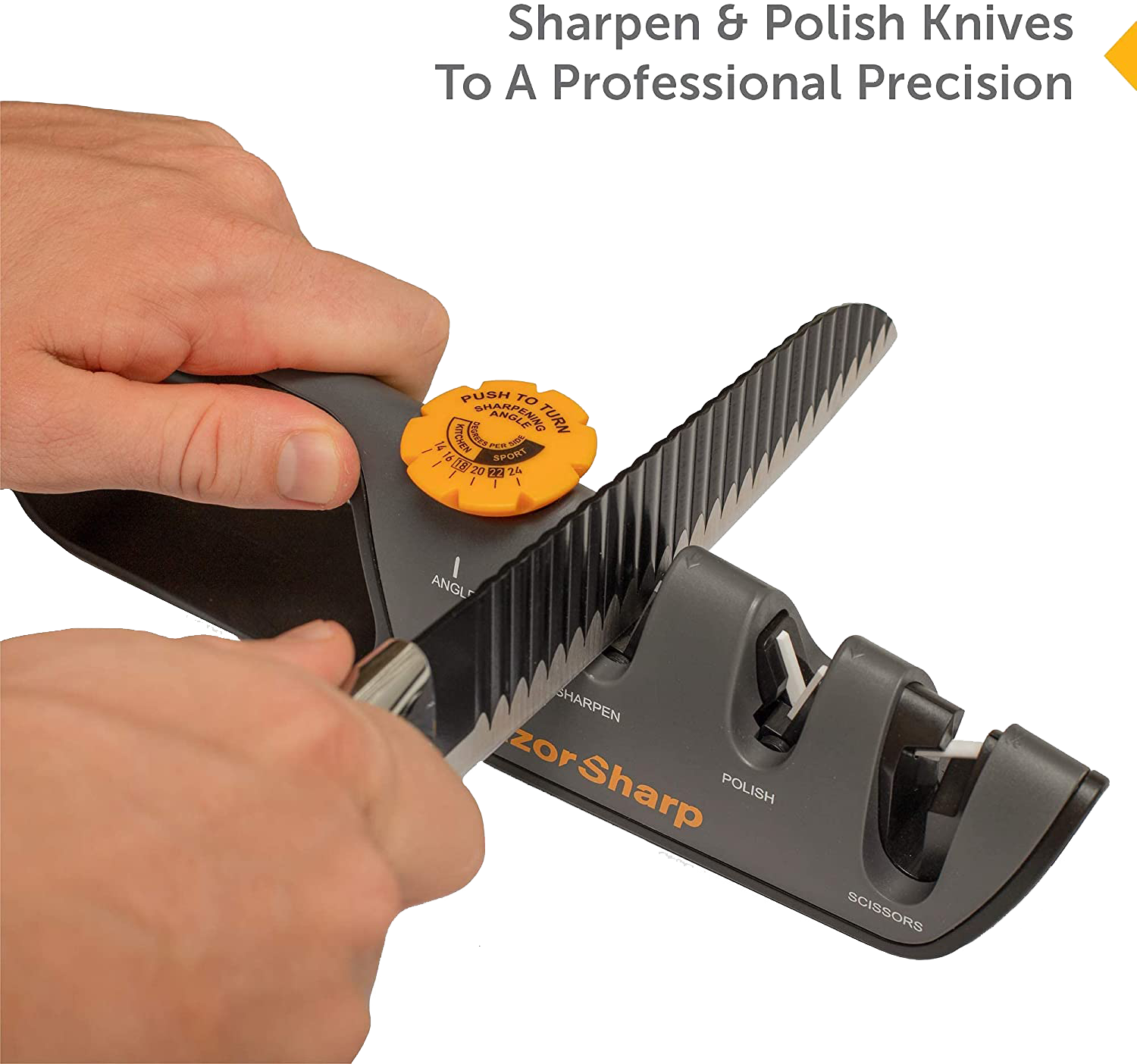 Sharpen & Polish Knives to a Professional Precision